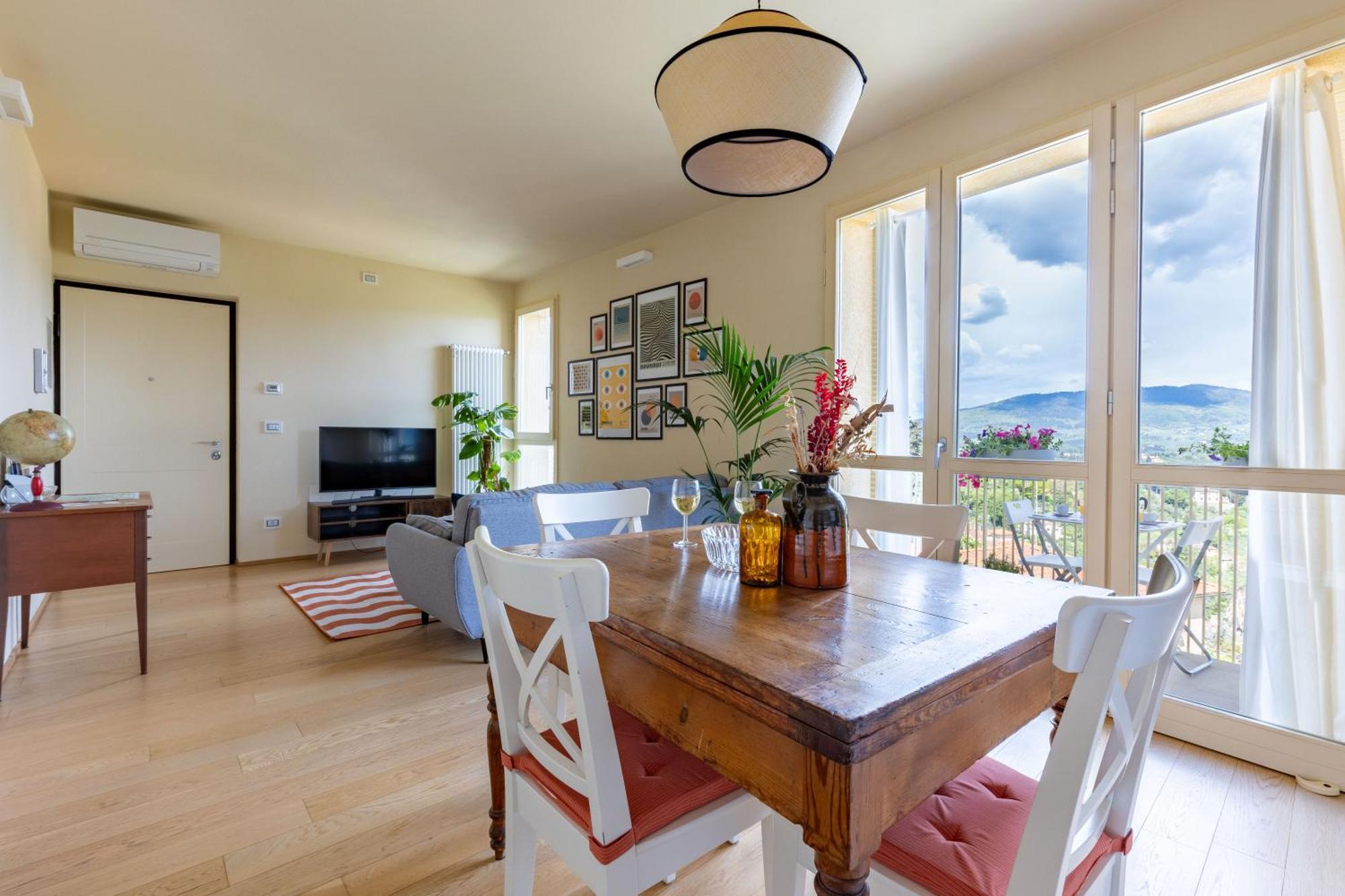 Gladys, Appartamento Con Vista A Fiesole Exterior foto