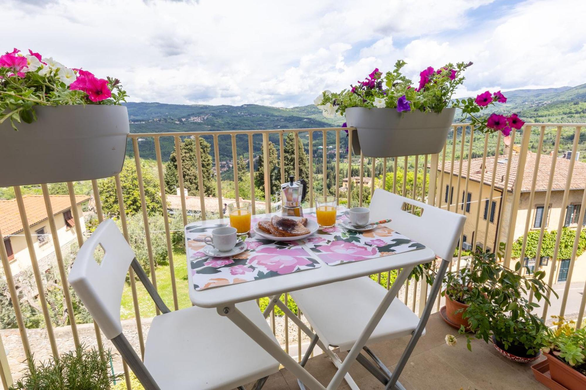 Gladys, Appartamento Con Vista A Fiesole Exterior foto