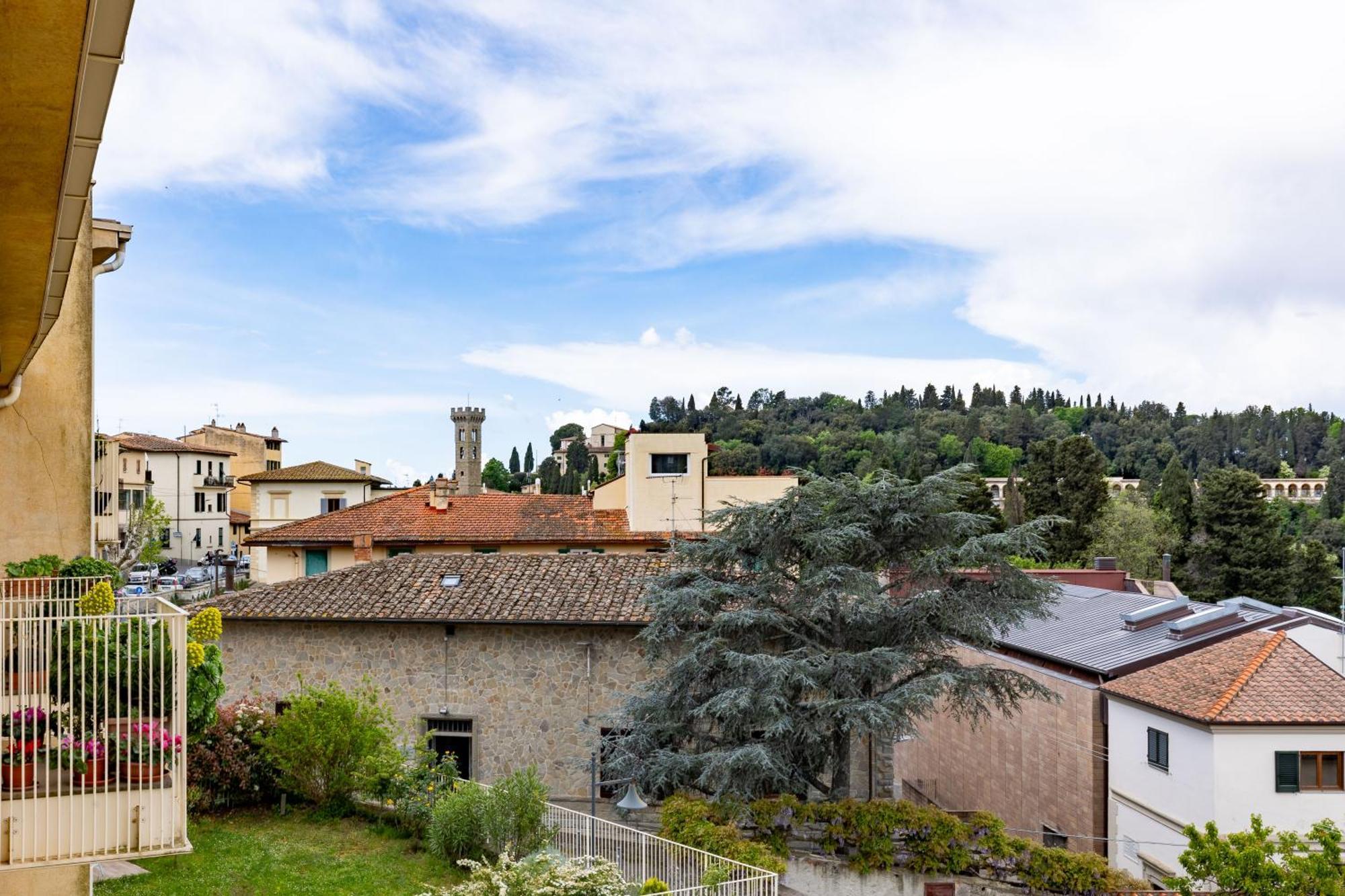 Gladys, Appartamento Con Vista A Fiesole Exterior foto