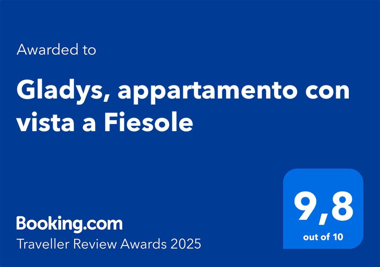 Gladys, Appartamento Con Vista A Fiesole Exterior foto